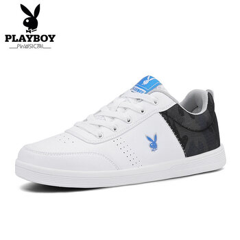 花花公子（PLAYBOY）男士白/寶藍(lán) 45