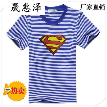 晟惠澤 短袖 男士T恤 半袖超人 S，4XL，L，M