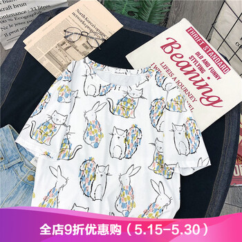 穿寬松短袖襯衫，微胖妹子的福音