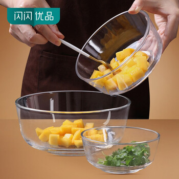 水晶沙拉碗