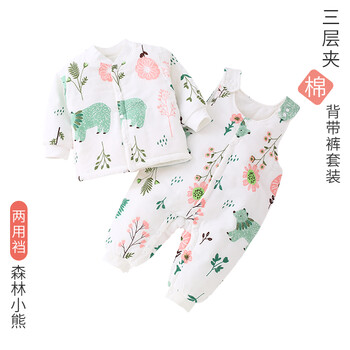 歲純棉背帶褲