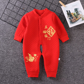 唐裝,唐裝,怎么樣,嬰兒,嬰兒,連體,連體