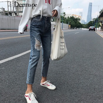 復(fù)古牛仔褲，微胖美眉的顯瘦秘籍