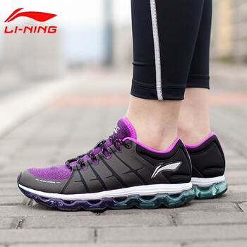 李寧（LI-NING）跑步鞋ARHM022-2紫 37