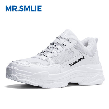 微笑先生（MR SMILE）男士白色(棉鞋) 39