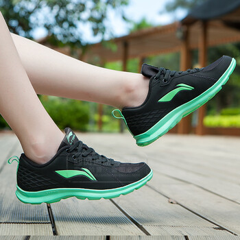 李寧（LI-NING）跑步鞋墨黑 37