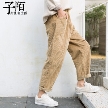 寬松闊腿褲，微胖妹子的穿搭秘籍