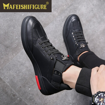 MAFEISHIFIGURE男士黑色加絨 37