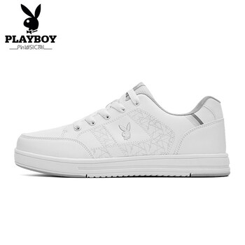 花花公子（PLAYBOY OUTDOOR）男士白淺灰 45