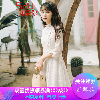 氣質(zhì)連衣裙，微胖妹子的性感利器
