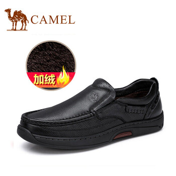 駱駝（CAMEL）男士A842287360 黑色絨里 39