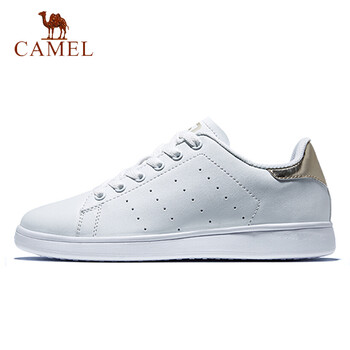 駱駝（CAMEL）板鞋男款白/銀 44，45，35，36，37，38，39，40，41，42，43
