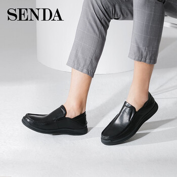 森達(dá)（SENDA）男士黑色(寬) 43