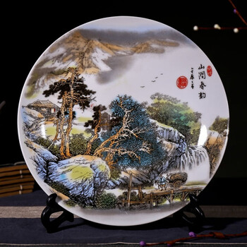 景德鎮(zhèn)陶瓷掛盤看盤