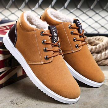 木低語(yǔ)（MUDIYU）男士1200加絨棕色 37