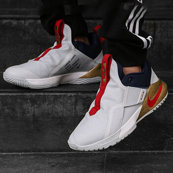 耐克（NIKE）籃球鞋銀灰色AO2920-002/前掌zoom氣墊 44.5