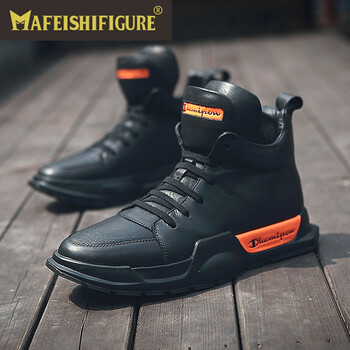 MAFEISHIFIGURE男士黑色 不加毛款 37
