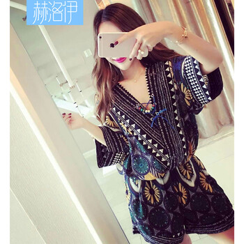 赫洛伊 高腰 直筒褲 女 七分褲 休閑褲