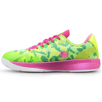 艾弗森籃球鞋洋紅熒光綠 43