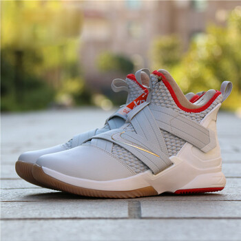 耐克（NIKE）籃球鞋AO4053-002 奶白紅 42.5