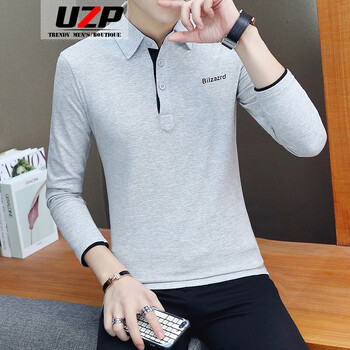 歐帝森（UZP） 長袖 男士T恤 灰色 XL，L，XXXL，M，XXL