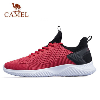 駱駝（CAMEL）跑步鞋紅色  男款 A832318695 