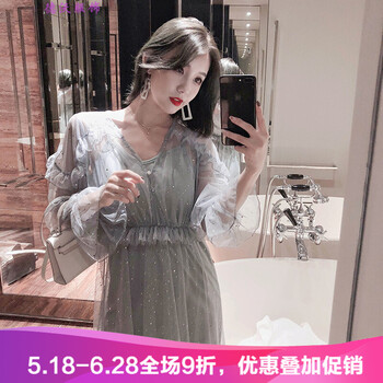 荷葉邊連衣裙，打造曼妙身姿