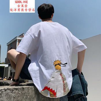 古萊登（GODLIKE） 短袖 男士T恤 四代火影百色 