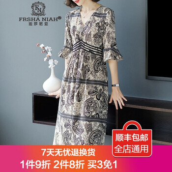 碎花連衣裙，打造優(yōu)雅女神范