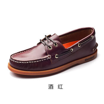 EGMONT男士酒紅色 38