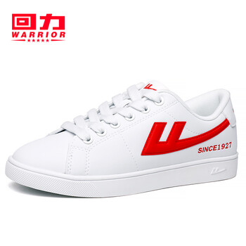 回力（Warrior）跑步鞋白紅 44，39，40，41，42，43