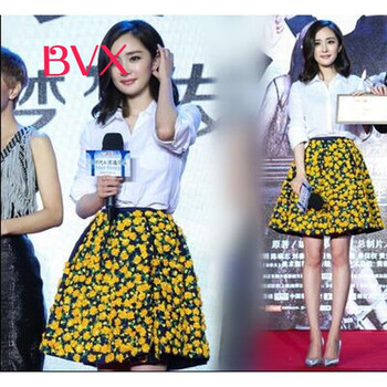 BVX  印花 連衣裙