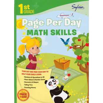 First Grade Page Per Day: Math Skills簡介，目錄書摘