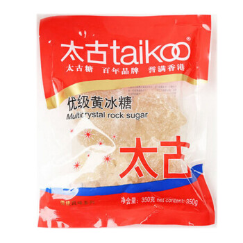 太古（taikoo）黄冰糖 350g 烘焙原料 冲饮调味 百年品牌