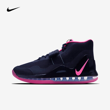 耐克（NIKE）籃球鞋AR0975-004黑/粉色/冷藍(lán)/煤黑 