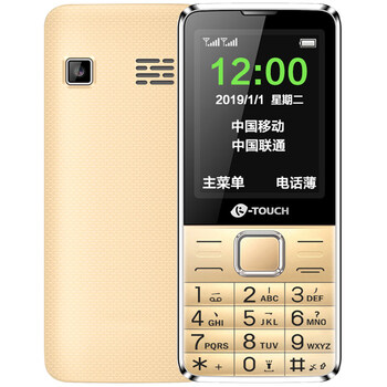 天語（K-TOUCH） T2 手機(jī) 金色，金色系