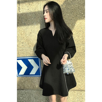 氣質(zhì)連衣裙，微胖女生的顯瘦神器