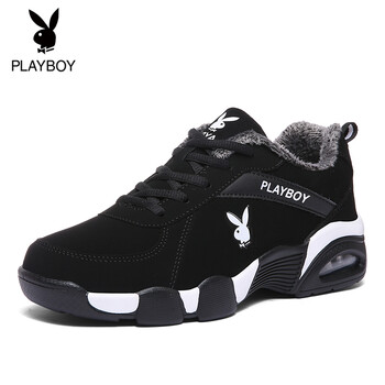 花花公子（PLAYBOY）男士黑色加絨 41