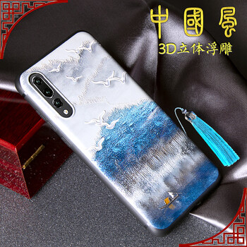 油畫手機殼