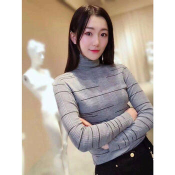 哥弟女高領(lǐng)打底衫