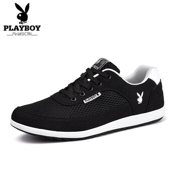 花花公子（PLAYBOY）男士73088黑色(網(wǎng)面) 40