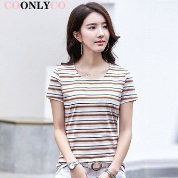 COONLYCO 立體剪裁 短袖 T恤 女 