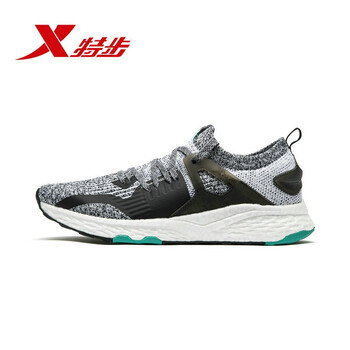 特步（XTEP）跑步鞋黑白 44，40，41，42，43