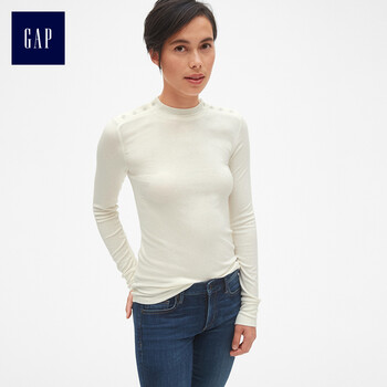 GAP  短袖 T恤 女 圓領(lǐng)