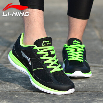 李寧（LI-NING）跑步鞋標(biāo)準(zhǔn)黑/標(biāo)準(zhǔn)白 42