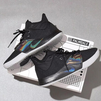 耐克（NIKE）籃球鞋AO2608-003保羅喬治3 黑曜石黑彩虹實(shí)戰(zhàn)  42.5