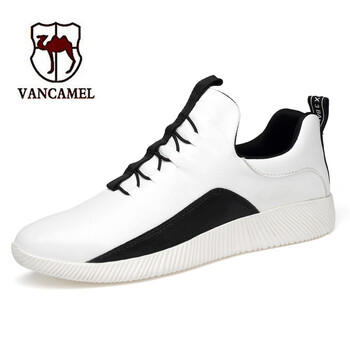 西域駱駝（VANCAMEL）男士白色-單鞋 39