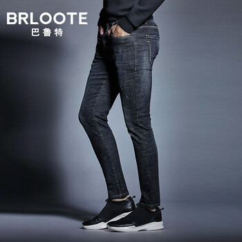 巴魯特（Brloote） 闊腿褲 基礎大眾 男士牛仔褲