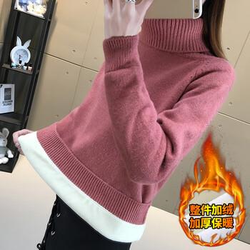 秀加厚打底衫
