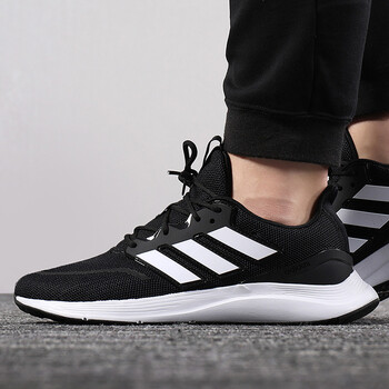 阿迪達(dá)斯（Adidas）跑步鞋EE9843/黑白 